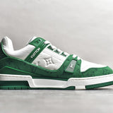 Trainer White and Green