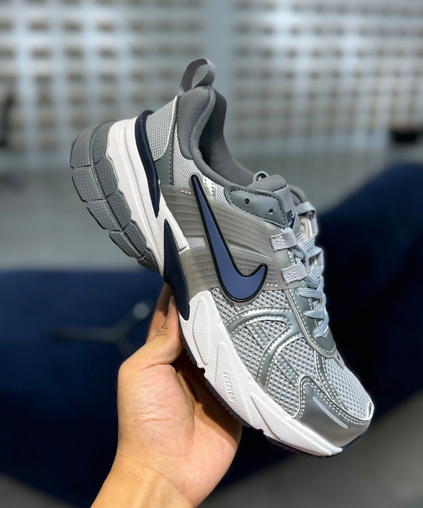 V2K Run Silver and Blue