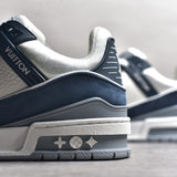 Trainer White and Blue