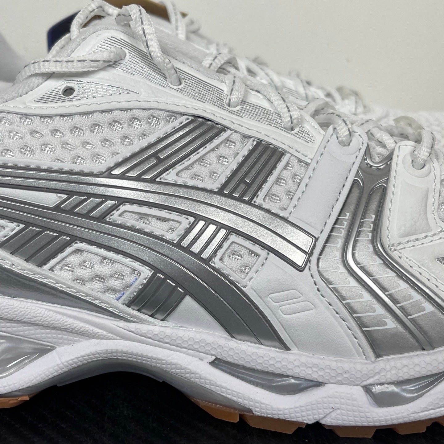 Kayano 14 White / Silver / Gum