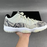 AJ11 Retro Low Light Bone Snakeskin