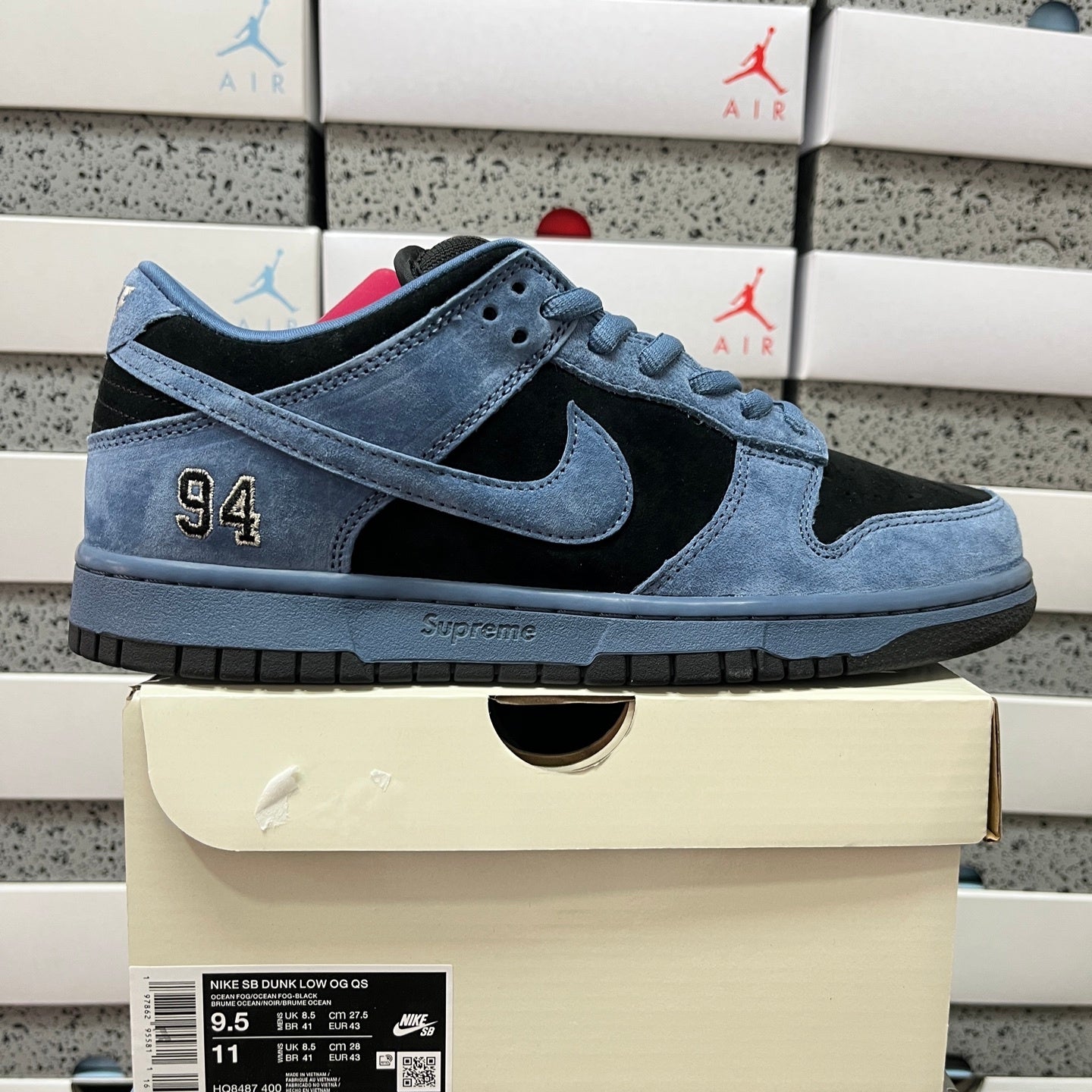 Dunk SB Supreme 94 Blue And Black