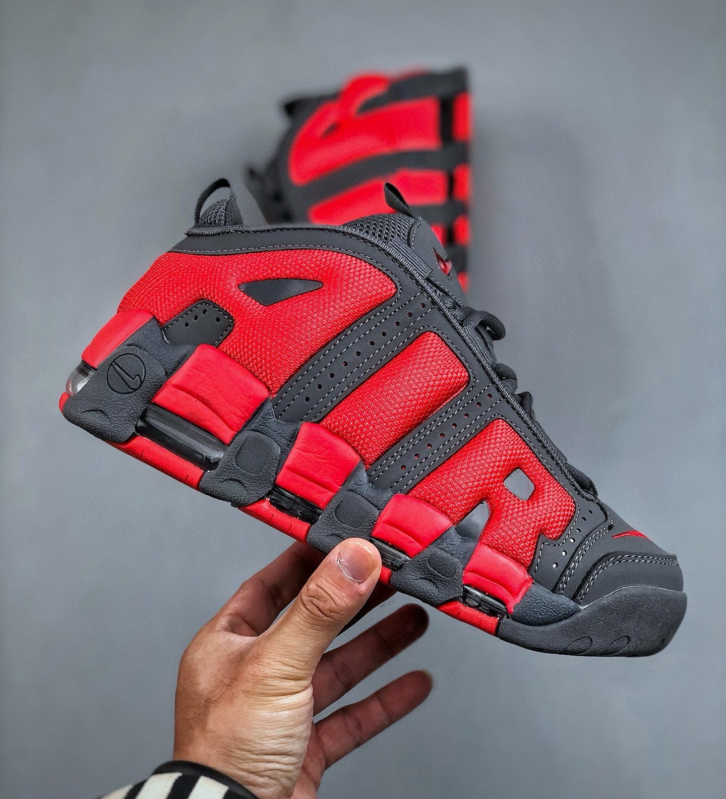 Uptempo Black And Red