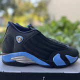 AJ14 Retro Black and Blue