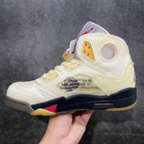 AJ 5 Off-White Sail