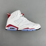 AJ6 Retro White and Red