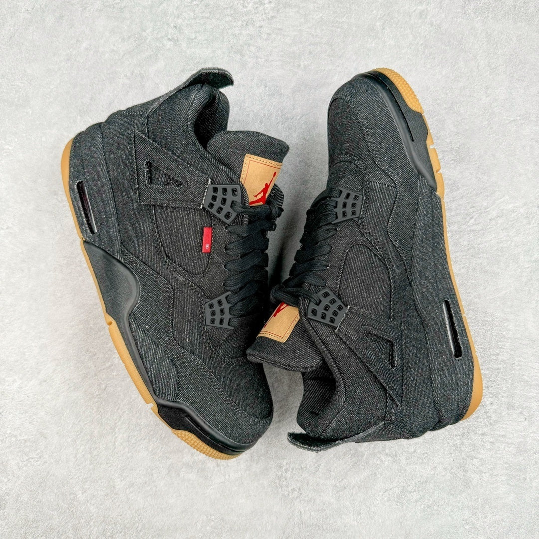 AJ4 Black Levis