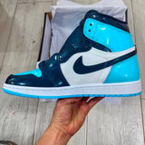 AJ1 Blue and balck
