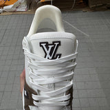 Trainer White and Brown