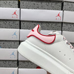 Alexander McQueen Pink & Red Drip Sneakers