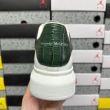 Alexander McQueen Turtle Dark Green Drip Sneakers