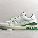Trainer White and Green