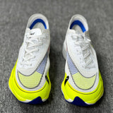 ZoomX Vaporfly Next% 2 White Volt Racer Blue