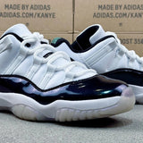 AJ11 Low Black and White