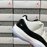 AJ11 Low Black and White