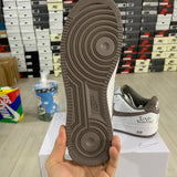 AF1 x LV White and Brown