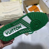 Trainer White and Green