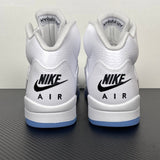 AJ5 White Metallic