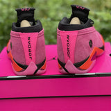 AJ14 Low Shocking Pink