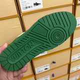 Trainer Green and White