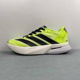 Adizero Boston 13 Black Fluorescente Green
