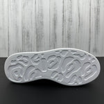 Alexander McQueen White and Grey Drip Sneakers
