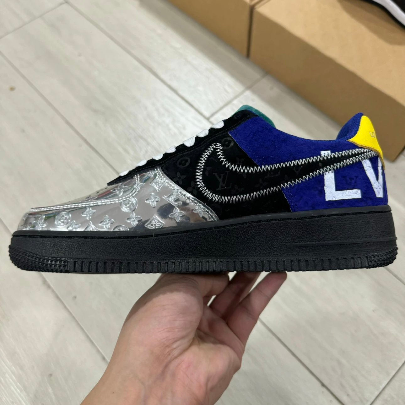 AF1 x LV Multicolor