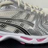 Kayano 14 White / Silver / Pink
