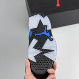 AJ6 Retro Black and Blue