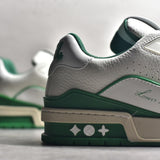 Trainer White and Green