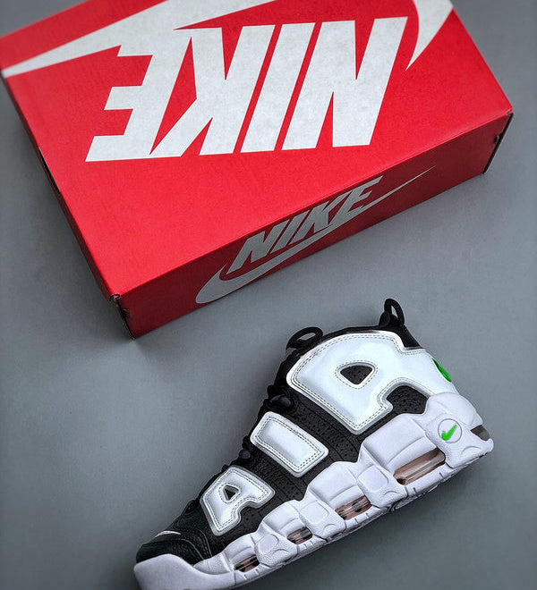 Uptempo Black White Green