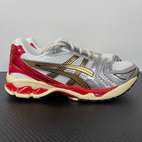 Kayano 14 White / Gold / Red