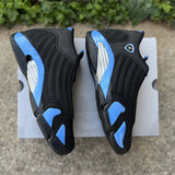 AJ14 Retro Black and Blue