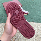 AJ1 MID Tiki Leaf Team Red