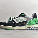 Trainer Grey and Green