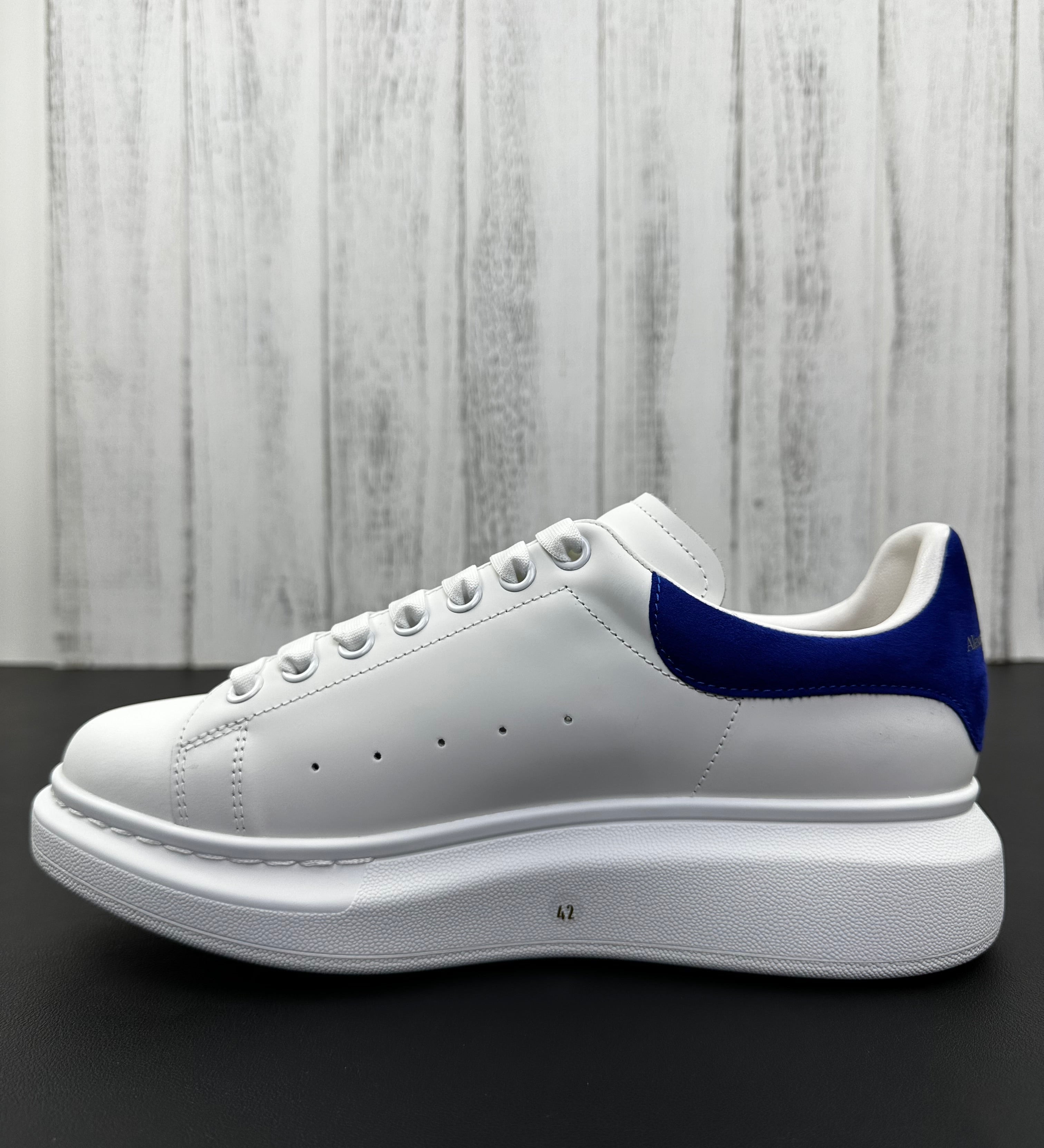Alexander McQueen Blue Drip Sneakers