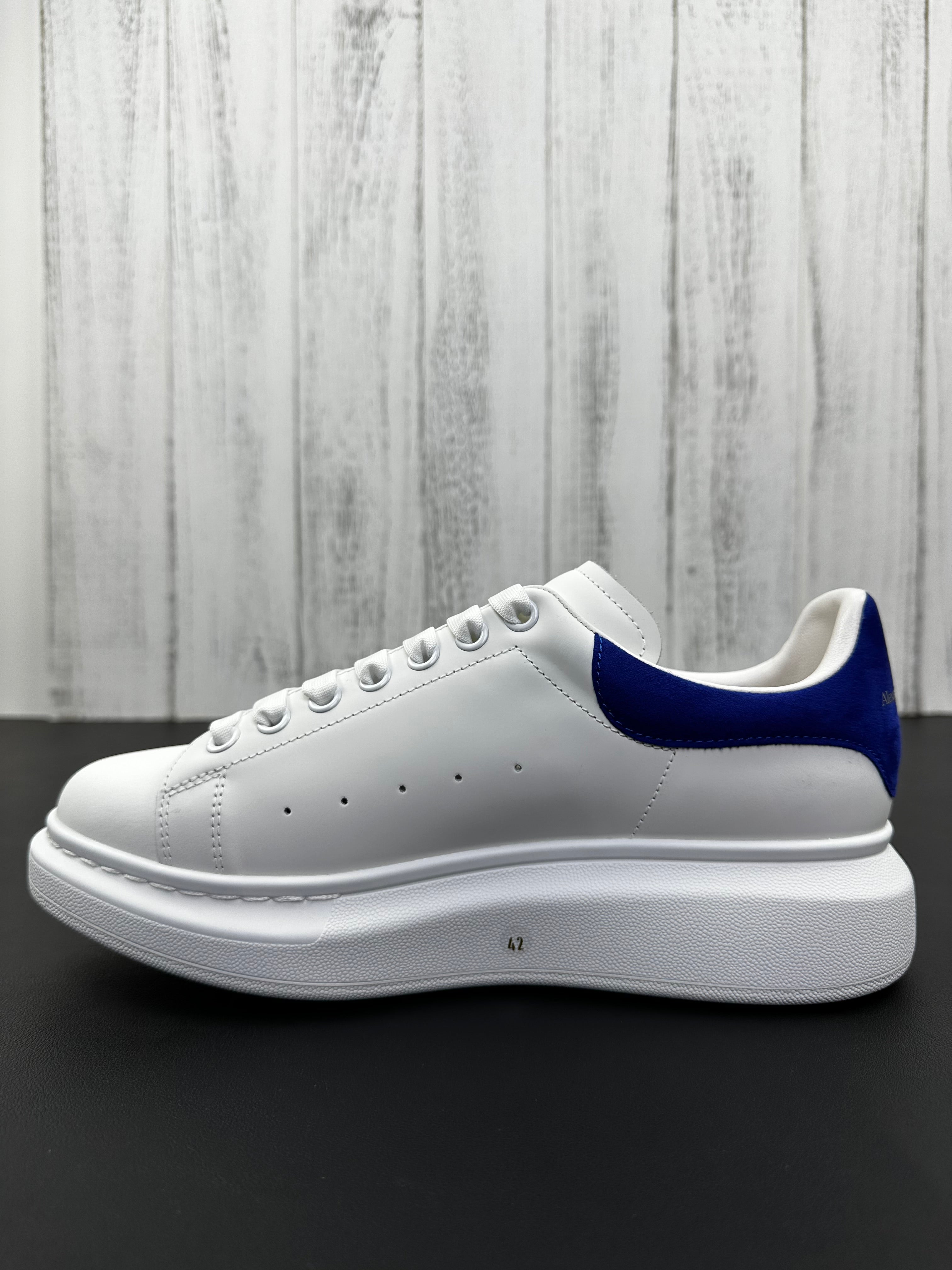Alexander McQueen Blue Drip Sneakers