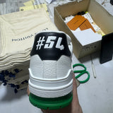 Trainer White and Green