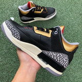 AJ3 Black Cement Gold