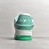 Trainer White and Green