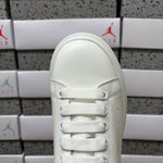 Alexander McQueen Silver & Red Drip Sneakers