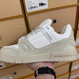 Trainer Beige and White