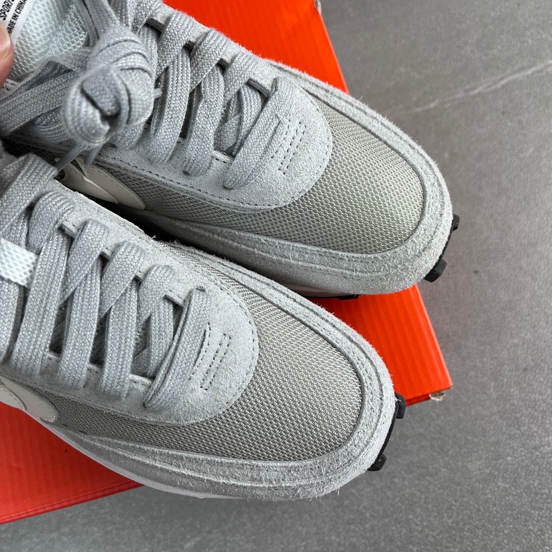 D Waffle Sacai Grey & White