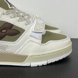 Trainer Beige and Khaki