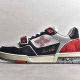 Trainer Grey and Red