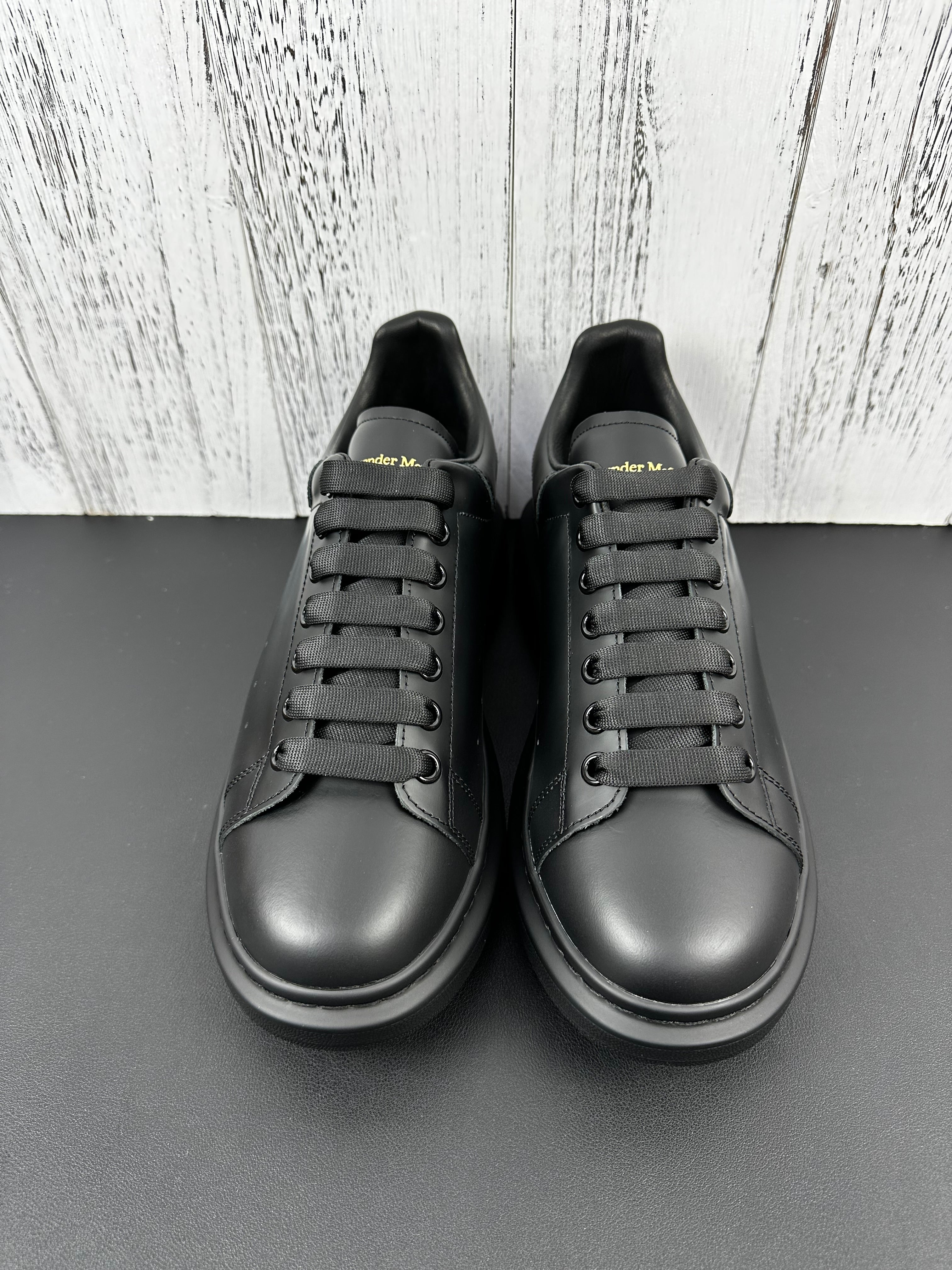Alexander McQueen All Black Drip Sneakers
