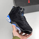 AJ6 Retro Black and Blue