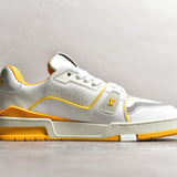 Trainer White and Orange