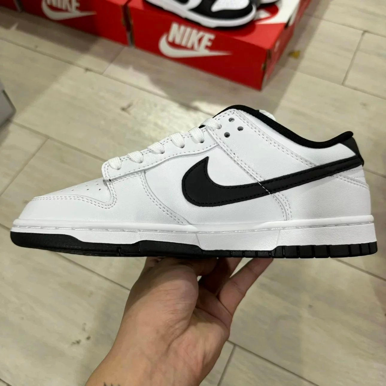 Low White and Black