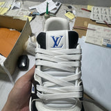 Trainer White and Blue
